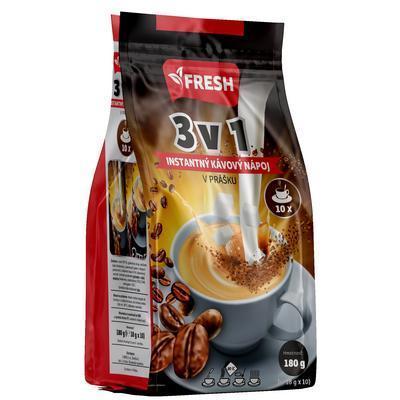 KÁVA 3v1 FRESH 180g (10x18g) SÁČOK