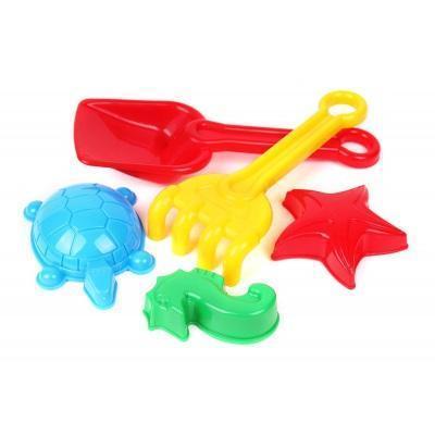 SET DO PIESKU LOPATKA,HRABLIČKY, 3ks FORMIČKY V SIEŤKE