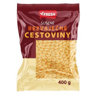 CESTOVINY VRETENÁ BEZVAJEČNÉ 400g FRESH