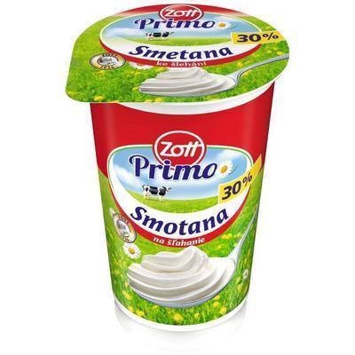 SMOTANA NA ŠĽAHANIE 30% 200g PRIMO ZOTT