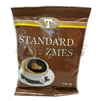 KÁVA MLETÁ ŠTANDARD ZMES 70g TINA