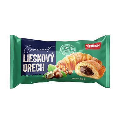 CROISSANT S LIESKOVO-ORIEŠKOVOU NÁPLŇOU 60g FRESH