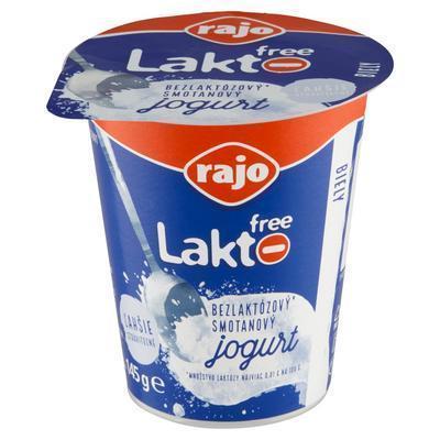 JOGURT LAKTO FREE BIELY 145g RAJO BEZ LAKTÓZY