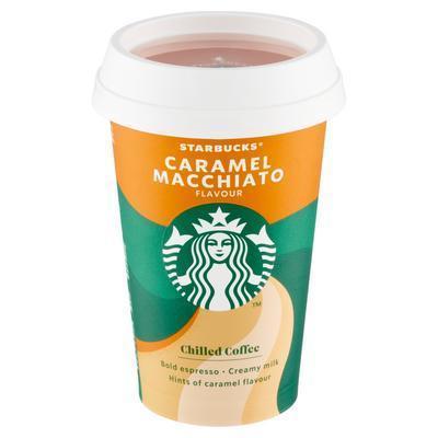 KÁVA ĽADOVÁ CARAMEL MACCHIATO 220ml STARBUCKS