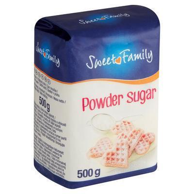 CUKOR PRÁŠKOVÝ 500g SWEET FAMILY