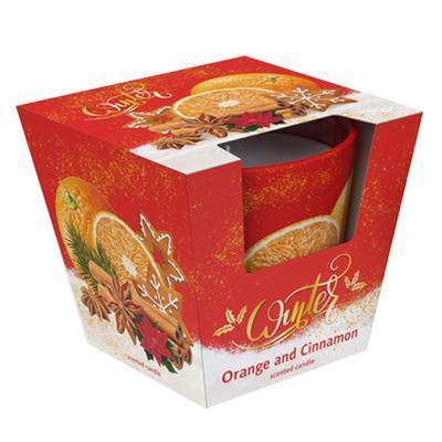 SVIEČKA VONNÁ WINTER ORANGE CINNAMON 115g