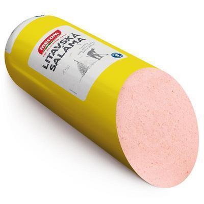 SALÁMA LITAVSKÁ cca 2200g /VÁHA/ 44% PODIEL MÄSA MECOM BEZLEP