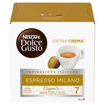 KÁVA MLETÁ KAPS DOLCE GUSTO MILANO 16CAP. 99,2g NESCAFÉ