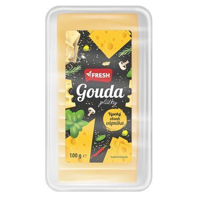 SYR PLÁTKY GOUDA 45% 100g FRESH
