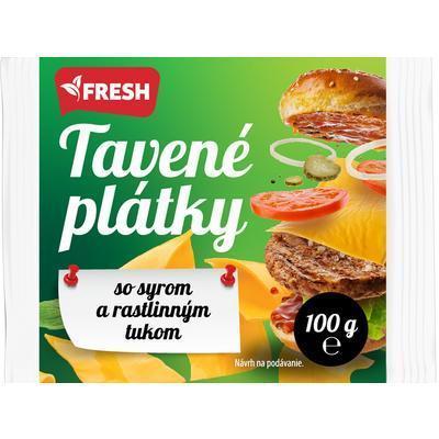SYR PLÁTKY TAVENÉ SO SYROM A RASTL. TUKOM 100g FRESH