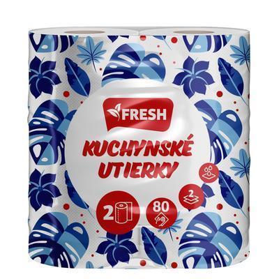 UTIERKY KUCHYNSKÉ 2ks 80 ÚTRŽ. 2-VRST FRESH