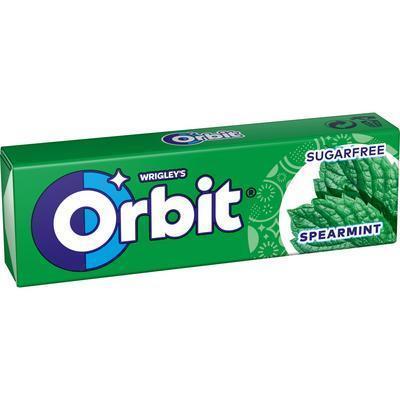 ŽUVAČKY ORBIT SPEARMINT 14g DRAŽÉ ZELENÉ