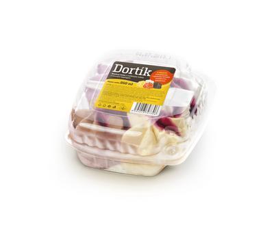 MRAZENÝ KRÉM TORTIČKA S RASTL. TUKOM 250ml/130g