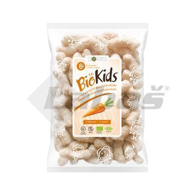 CHRUMKY BIO KUKURIČNÉ DETSKÉ S MRKVOU 55g BIOKIDS BORIS BEZLEP
